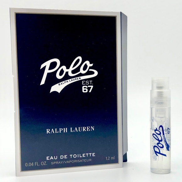 ❤️ 4 for $25 Ralph Lauren Polo 67 Mini Travel Vial New on Card - Picture 1 of 1